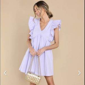 Red Dress Boutique In Due Time Lilac Dress